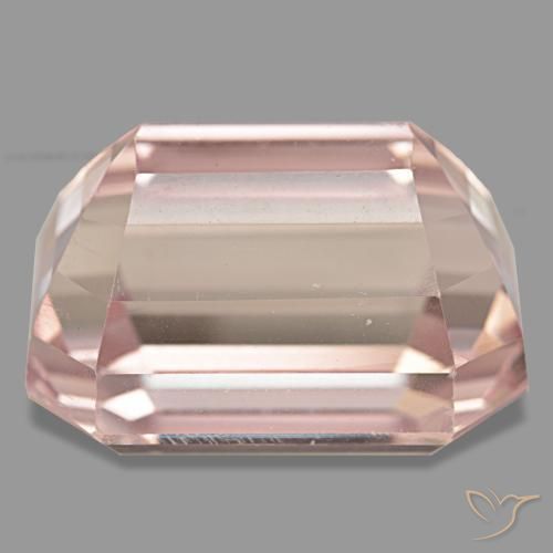 Kunzite Gemstone in 24 x 17.1 mm Size for Sale, Kunzite Stone in Rose Pink Color