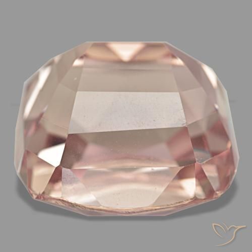 Kunzite Gemstone in 22 x 20.6 mm Size for Sale, Kunzite Stone in Rose Pink Color