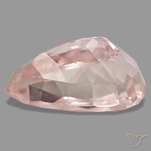 Kunzite Gemstone in 22.9 x 12.9 mm Size for Sale, Kunzite Stone in Medium Pink Color