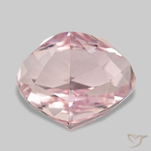 Kunzite Gemstone in 14.7 x 13.5 mm Size for Sale, Kunzite Stone in Light Pink Color