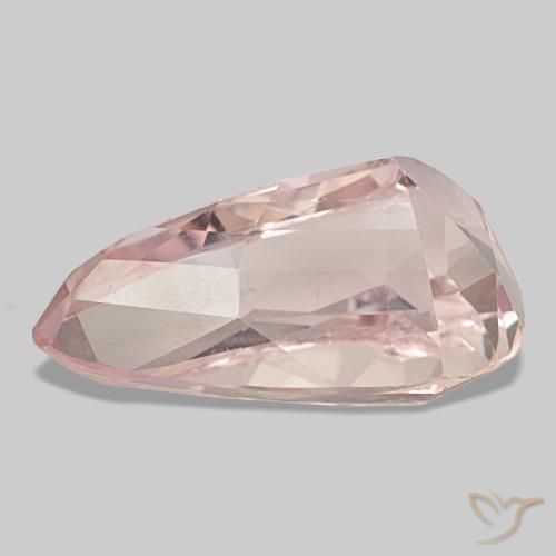 Kunzite Gemstone in 25.9 x 15.5 mm Size for Sale, Kunzite Stone in Rose Pink Color
