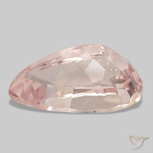 Kunzite Gemstone in 22.8 x 14.5 mm Size for Sale, Kunzite Stone in Light Pink Color