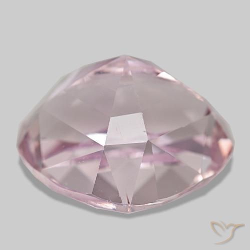 Kunzite Gemstone in 18.5 x 16.6 mm Size for Sale, Kunzite Stone in Very Light Pink Color