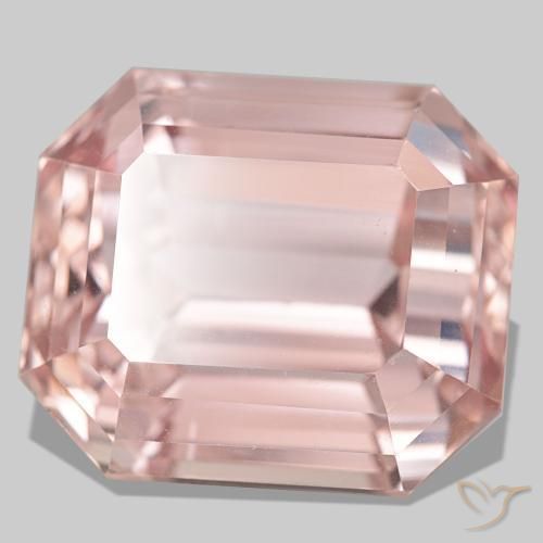 58.55 ct Pink Kunzite Stone, Natural Kunzite in Octagon Step Cut Shape for Sale