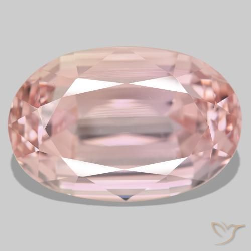 76.84ct Pink Kunzite, Oval, VVS