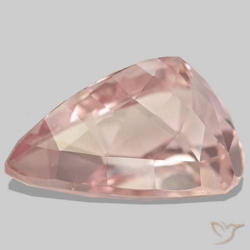 Kunzite Gemstone in 34 x 23.2 mm Size for Sale, Kunzite Stone in Medium Light-Pink Color