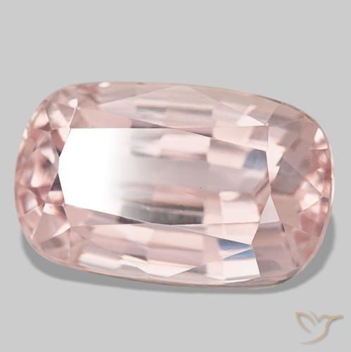 16.22 ct Pink Kunzite Stone, Natural Kunzite in Cushion-Cut Shape for Sale