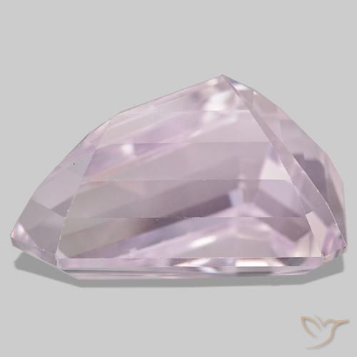 Kunzite Gemstone in 28.1 x 20.7 mm Size for Sale, Kunzite Stone in Cherry Pink Tone Color