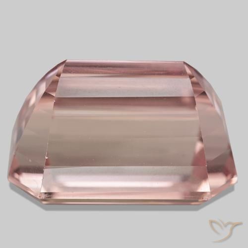 Kunzite Gemstone in 30.7 x 19.4 mm Size for Sale, Kunzite Stone in Rose Pink Color