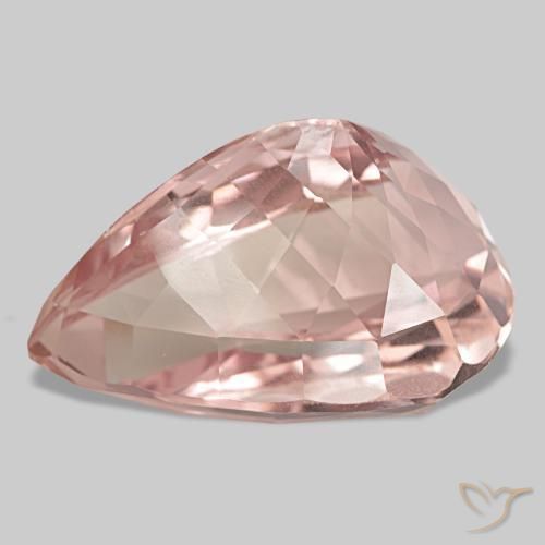 Kunzite Gemstone in 35.8 x 24.1 mm Size for Sale, Kunzite Stone in Light Pink Color