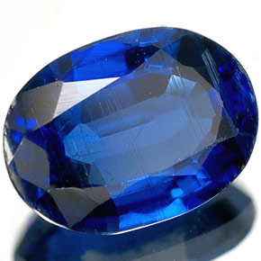 1.90 ct Blue Kyanite Stone, Natural Kyanite in Oval Facet Shape for Sale