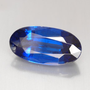 5.50 ct Blue Kyanite Stone, Natural Kyanite in Oval Facet Shape for Sale