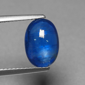 Kyanite Gemstone in 10.2 x 7.3 mm Size for Sale, Kyanite Stone in Blue Color
