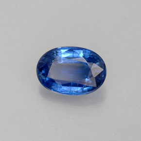 1.12 ct Blue Kyanite Stone, Natural Kyanite in Oval Facet Shape for Sale