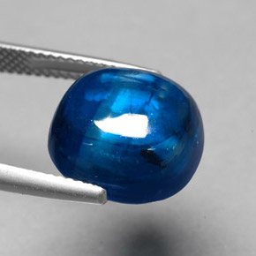 Kyanite Gemstone in 12.5 x 12.3 mm Size for Sale, Kyanite Stone in Blue Color