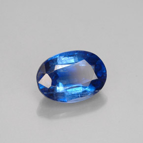 1.08 ct Blue Kyanite Stone, Natural Kyanite in Oval Facet Shape for Sale