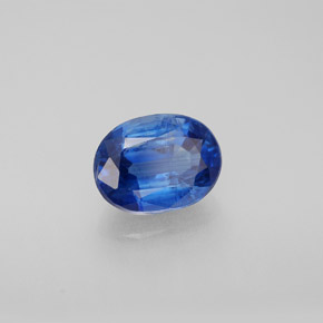 2.34 ct Blue Kyanite Stone, Natural Kyanite in Oval Facet Shape for Sale