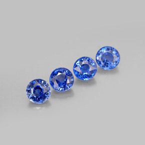 2.68 ct Blue Kyanite Stone, Natural Kyanite in Round Facet Shape for Sale