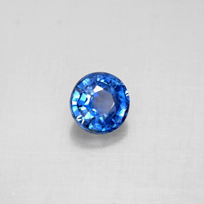 0.78 ct Blue Kyanite Stone, Natural Kyanite in Round Facet Shape for Sale