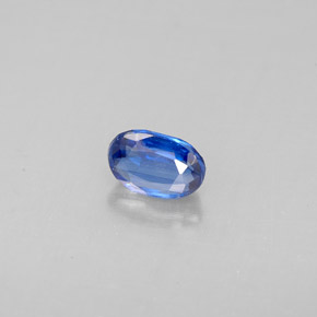 0.68 ct Blue Kyanite Stone, Natural Kyanite in Oval Facet Shape for Sale