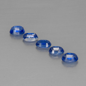 Kyanite Gemstone in 5.9 x 4.3 mm Size for Sale, Kyanite Stone in Blue Color