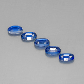 Kyanite Gemstone in 6 x 4 mm (calibrated) Size for Sale, Kyanite Stone in Blue Color
