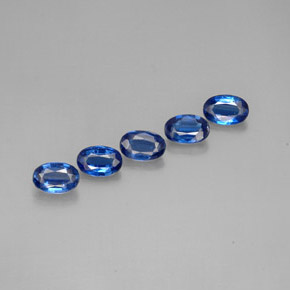 2.97 ct Blue Kyanite Stone, Natural Kyanite in Oval Facet Shape for Sale