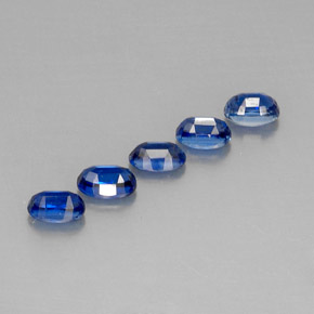 Kyanite Gemstone in 6 x 4 mm (calibrated) Size for Sale, Kyanite Stone in Blue Color