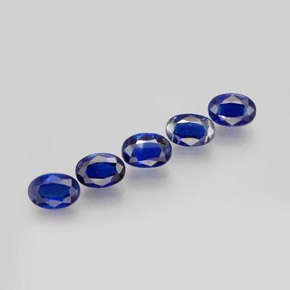 3.31 ct Blue Kyanite Stone, Natural Kyanite in Oval Facet Shape for Sale