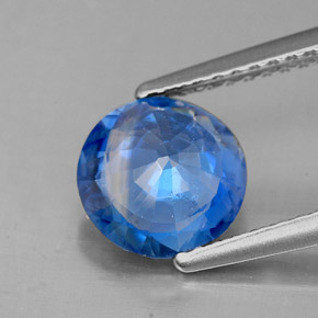 Kyanite Gemstone in 7.6 mm Size for Sale, Kyanite Stone in Blue Color