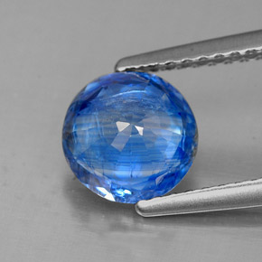 Kyanite Gemstone in 7 mm (calibrated) Size for Sale, Kyanite Stone in Blue Color