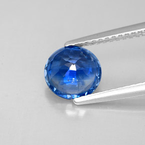 Kyanite Gemstone in 7 mm (calibrated) Size for Sale, Kyanite Stone in Blue Color