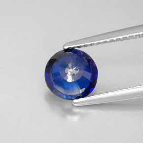 Kyanite Gemstone in 7 mm (calibrated) Size for Sale, Kyanite Stone in Blue Color