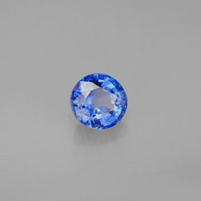 1.13 ct Blue Kyanite Stone, Natural Kyanite in Round Facet Shape for Sale