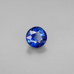 1.09 ct Blue Kyanite Stone, Natural Kyanite in Round Facet Shape for Sale