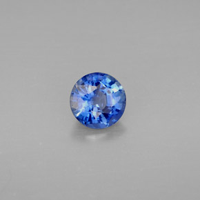 0.98 ct Blue Kyanite Stone, Natural Kyanite in Round Facet Shape for Sale