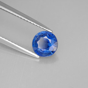 1.03 ct Blue Kyanite Stone, Natural Kyanite in Round Facet Shape for Sale