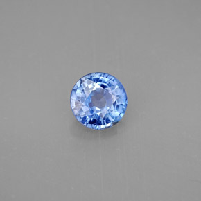 0.94 ct Blue Kyanite Stone, Natural Kyanite in Round Facet Shape for Sale