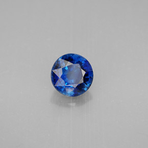 1.04 ct Blue Kyanite Stone, Natural Kyanite in Round Facet Shape for Sale