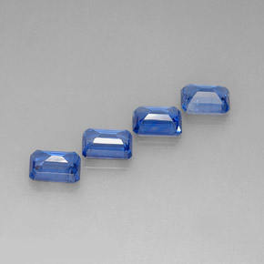 Kyanite Gemstone in 7.2 x 5.2 mm Size for Sale, Kyanite Stone in Blue Color