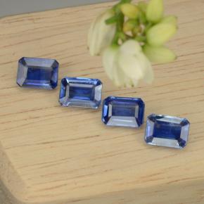 5.13 ctw Blue Kyanite Stones, Natural Kyanite in Octagon Step Cut Shape for Sale