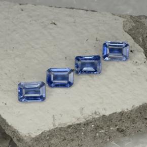 4.98 ctw Blue Kyanite Stones, Natural Kyanite in Octagon Step Cut Shape for Sale