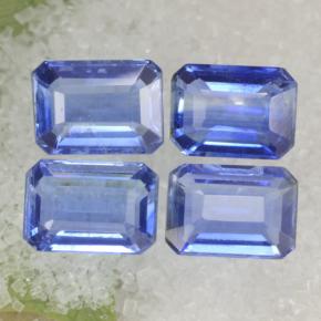 4.73 ctw Blue Kyanite Stones, Natural Kyanite in Octagon Step Cut Shape for Sale