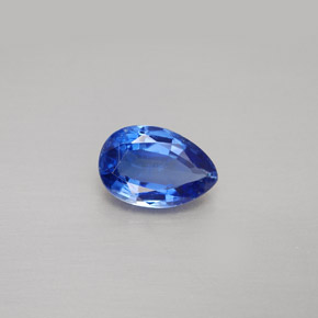 1.69 ct Blue Kyanite Stone, Natural Kyanite in Pear Facet Shape for Sale