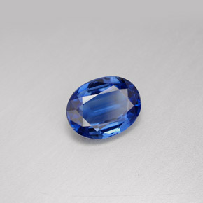 2.09 ct Blue Kyanite Stone, Natural Kyanite in Oval Facet Shape for Sale