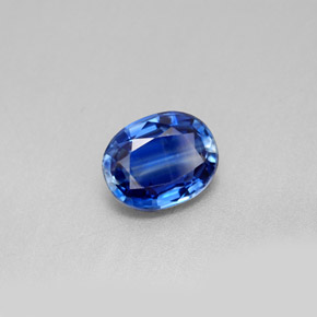 2.22 ct Blue Kyanite Stone, Natural Kyanite in Oval Facet Shape for Sale