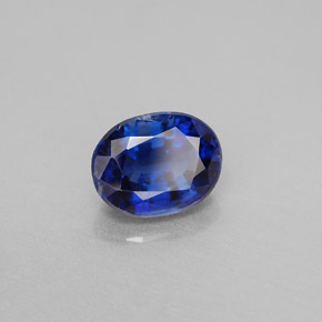 2.68 ct Blue Kyanite Stone, Natural Kyanite in Oval Facet Shape for Sale