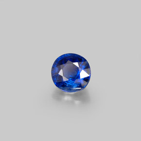 0.93 ct Blue Kyanite Stone, Natural Kyanite in Round Facet Shape for Sale