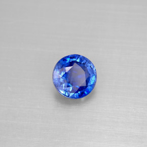 1.13 ct Blue Kyanite Stone, Natural Kyanite in Round Facet Shape for Sale