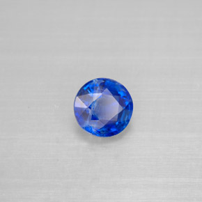 1.00 ct Blue Kyanite Stone, Natural Kyanite in Round Facet Shape for Sale